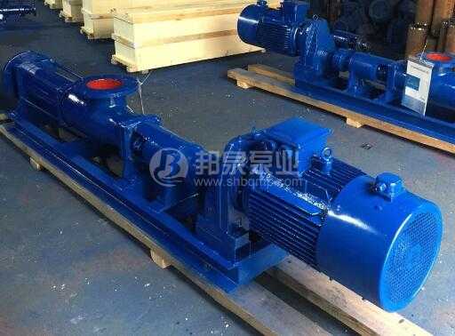 上海邦泉泵業(yè)帶減速機G85-1螺桿泵