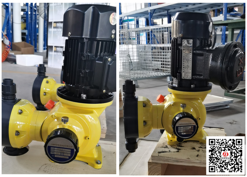 PVC泵頭的JXM機械隔膜計量泵